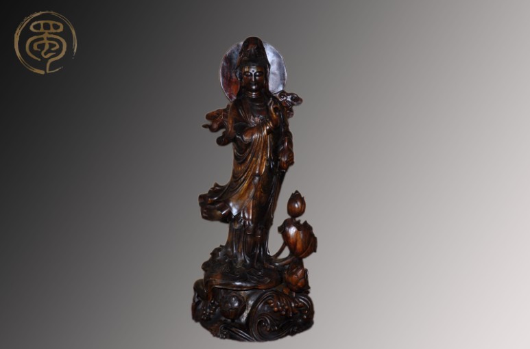 烏木金絲楠——觀音