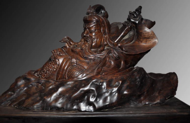 烏木金絲楠——關(guān)公