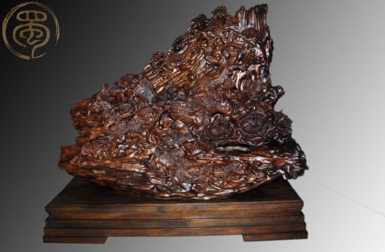 烏木金絲楠精品雕刻